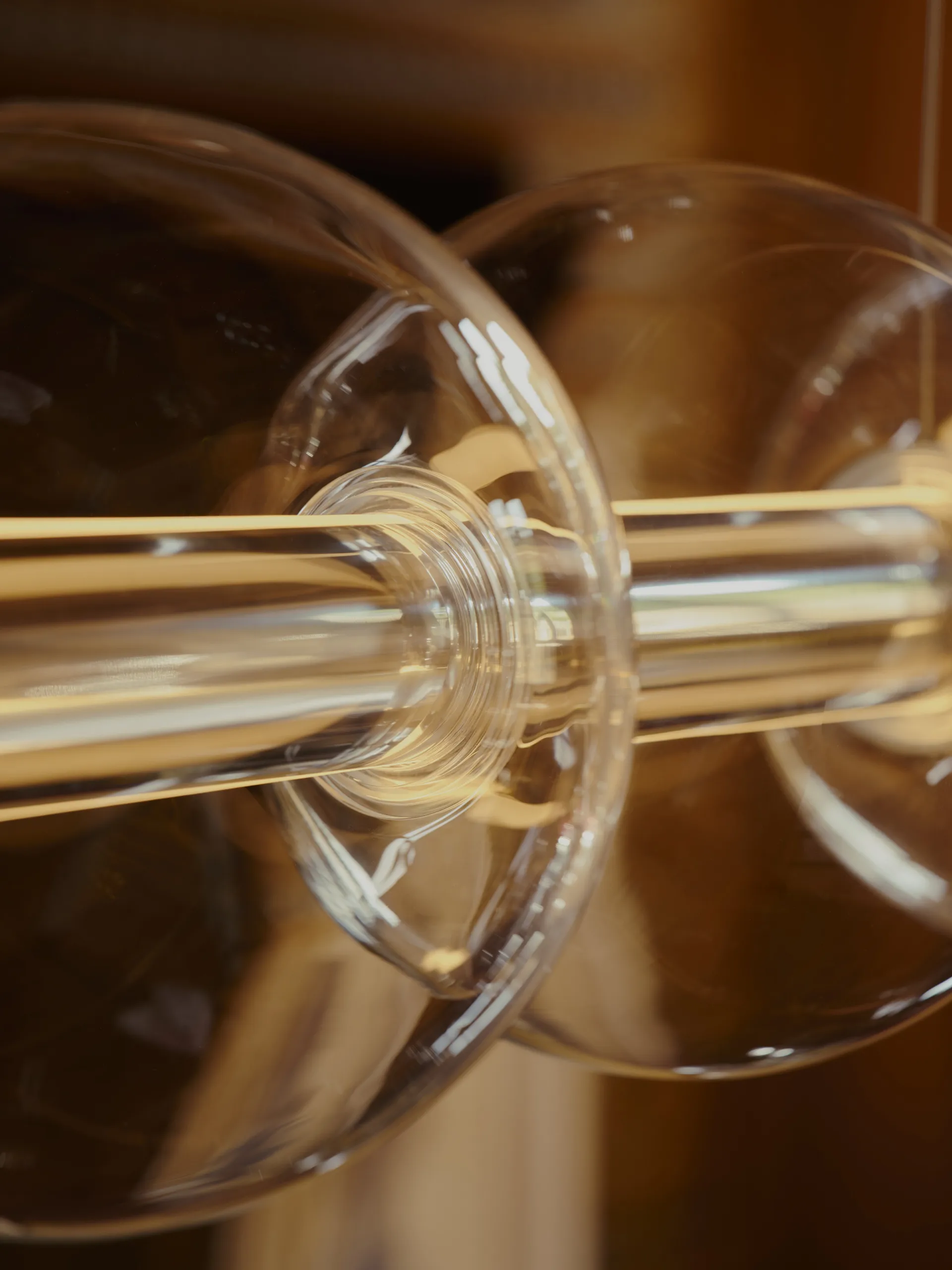 Lámpara de techo Luce Sferica S3, 248,8 cm, Vidrio Flos