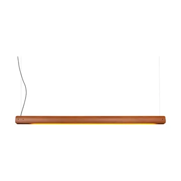 Lámpara de techo Seki-han, 169,2 cm - Heat treatened ash-black metal - Flos