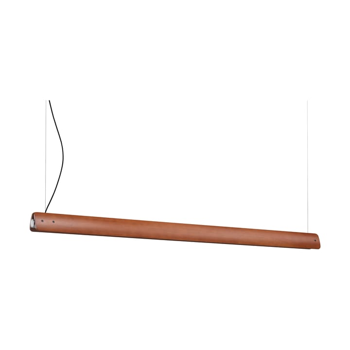 Lámpara de techo Seki-han, 212,5 cm, Heat treatened ash-black metal Flos