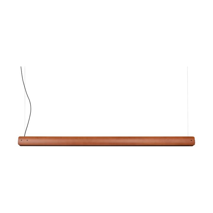 Lámpara de techo Seki-han, 212,5 cm, Heat treatened ash-black metal Flos