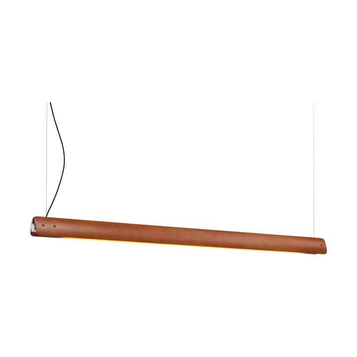 Lámpara de techo Seki-han, 212,5 cm, Heat treatened ash-black metal Flos