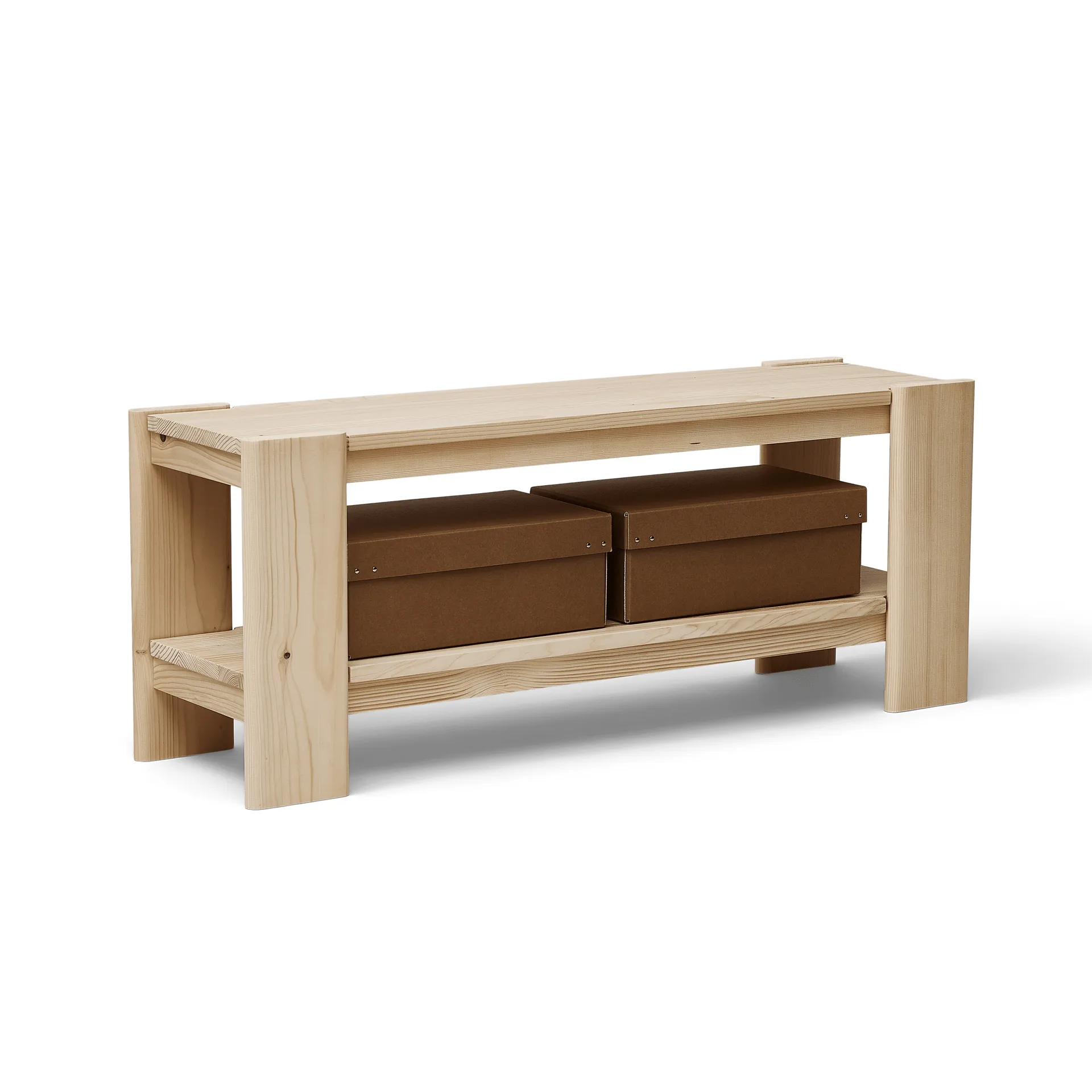 Banco Beam 112 cm, Pino Form & Refine