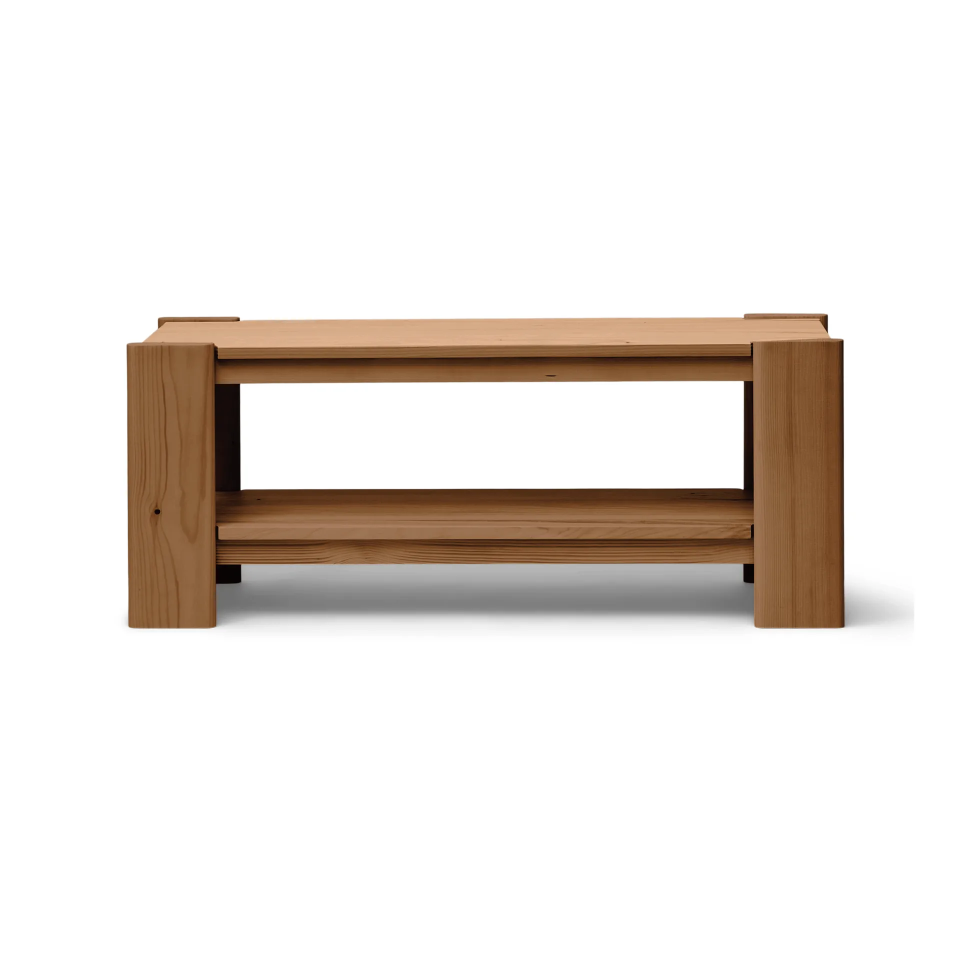 Banco Beam, Deep brown pine, 112x45x33 cm Form & Refine
