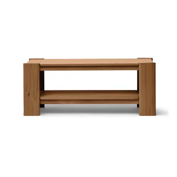Banco Beam - Deep brown pine, 112x45x33 cm - Form & Refine