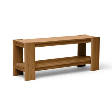 Banco Beam - Deep brown pine, 112x45x33 cm - Form & Refine