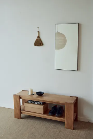 Banco Beam - Deep brown pine, 112x45x33 cm - Form & Refine