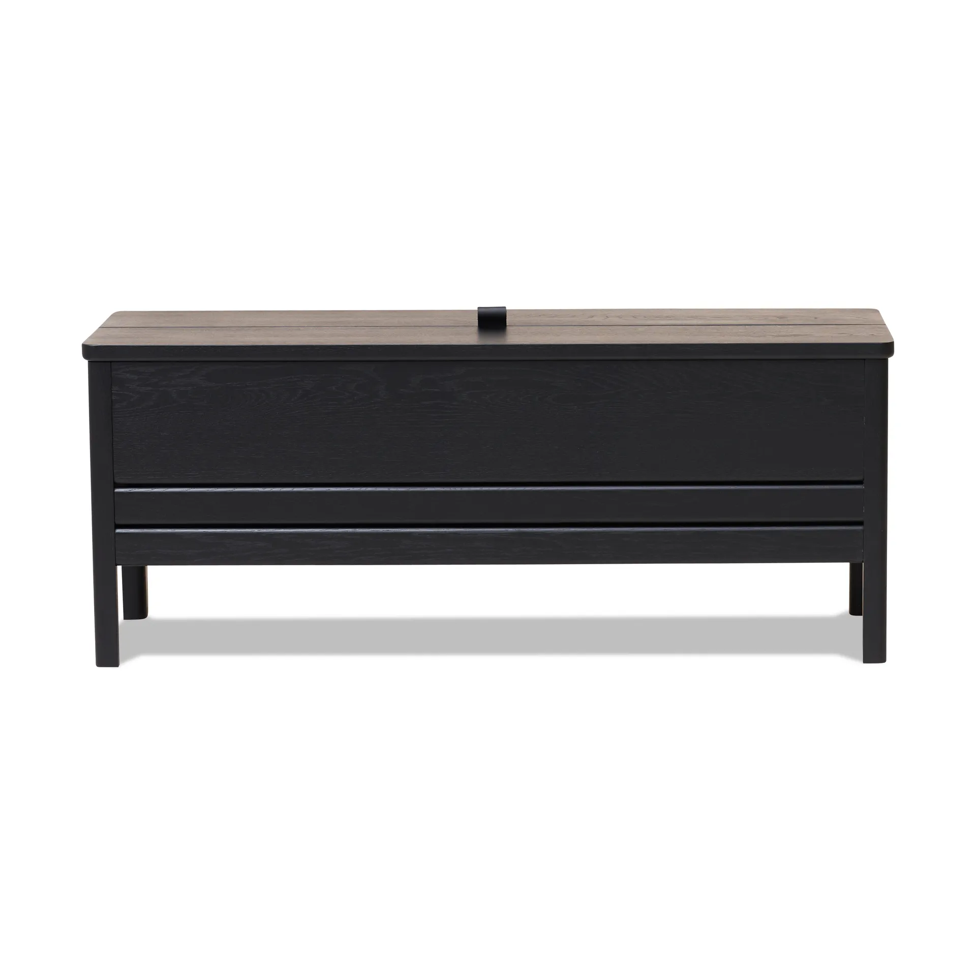 Banco con almacenamiento A Line 111 cm, Black Form & Refine