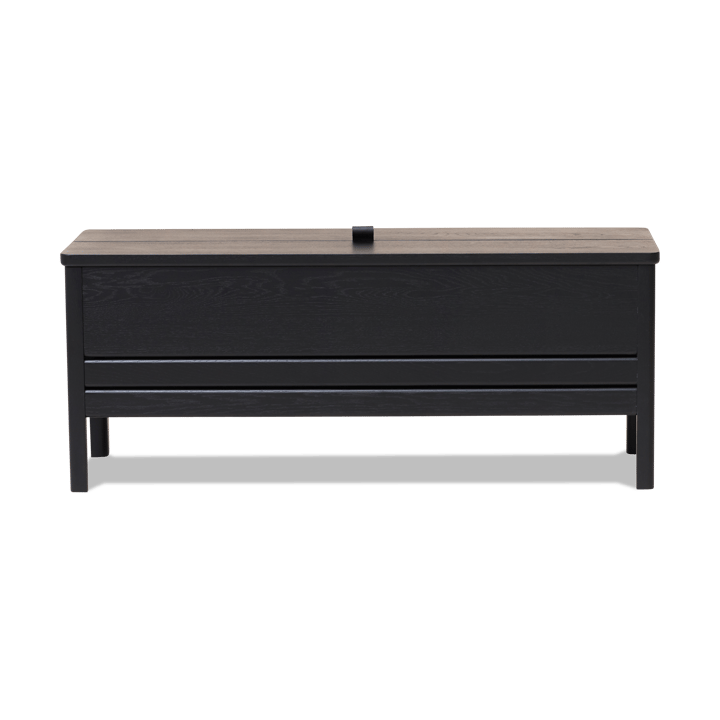Banco con almacenamiento A Line 111 cm - Black - Form & Refine