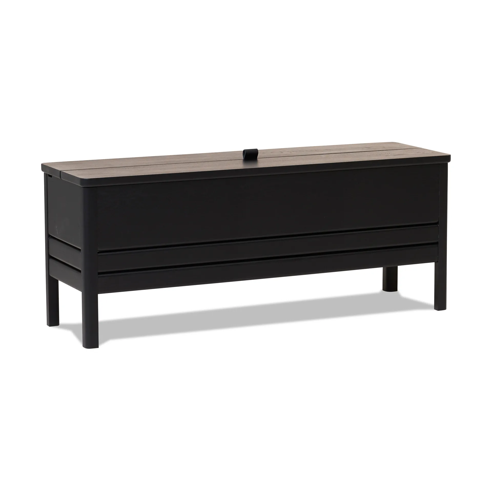 Banco con almacenamiento A Line 111 cm, Black Form & Refine