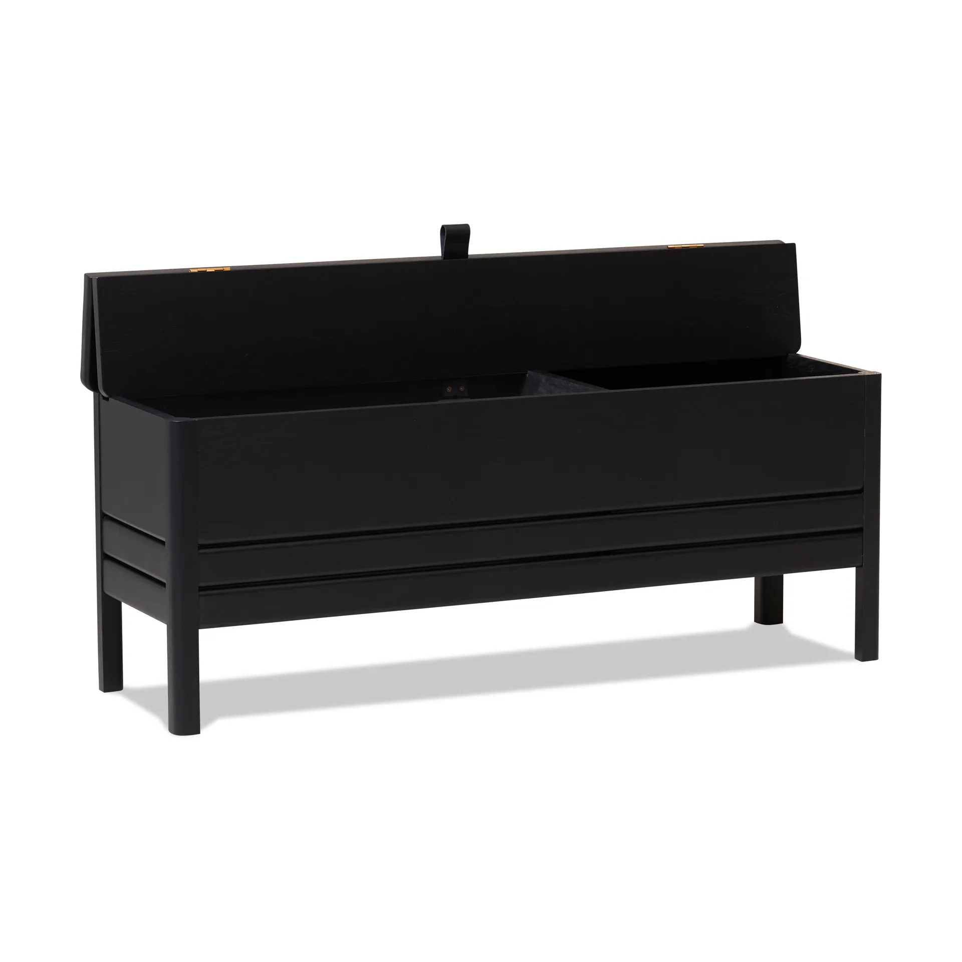 Banco con almacenamiento A Line 111 cm, Black Form & Refine