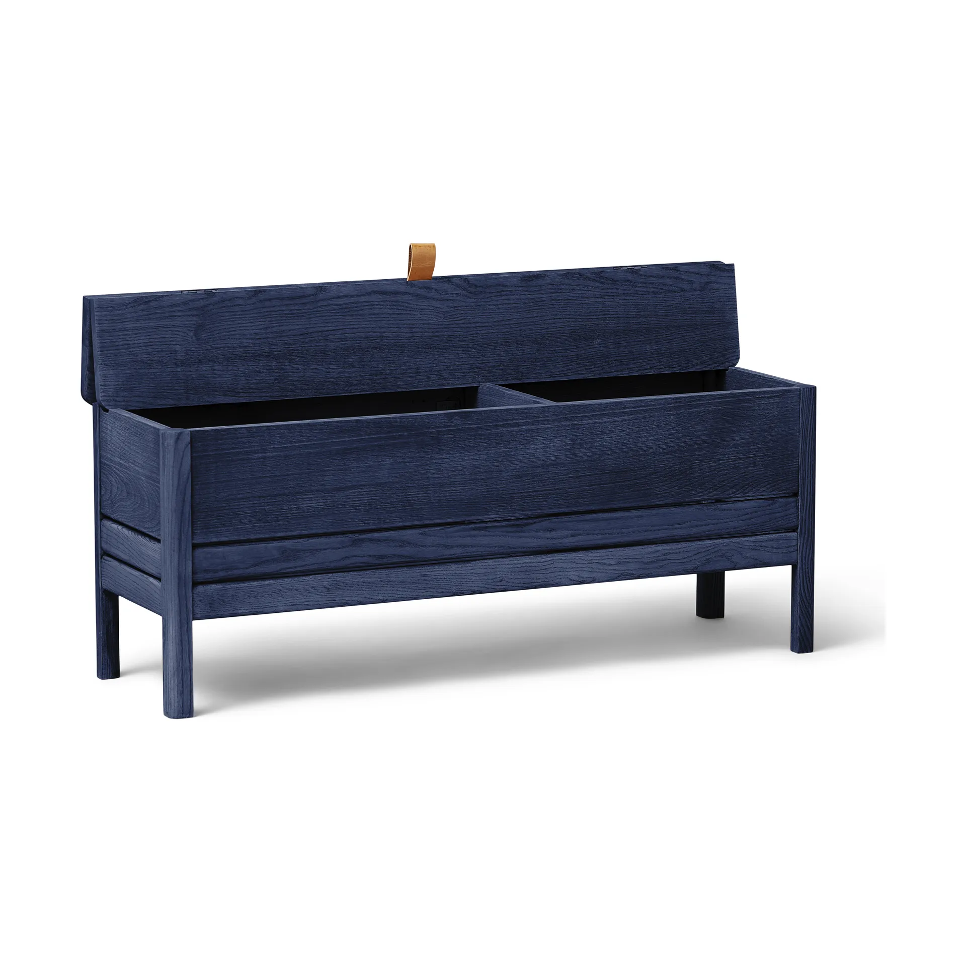 Banco con almacenamiento A Line 111 cm, Indigo Blue Special Edition Form & Refine