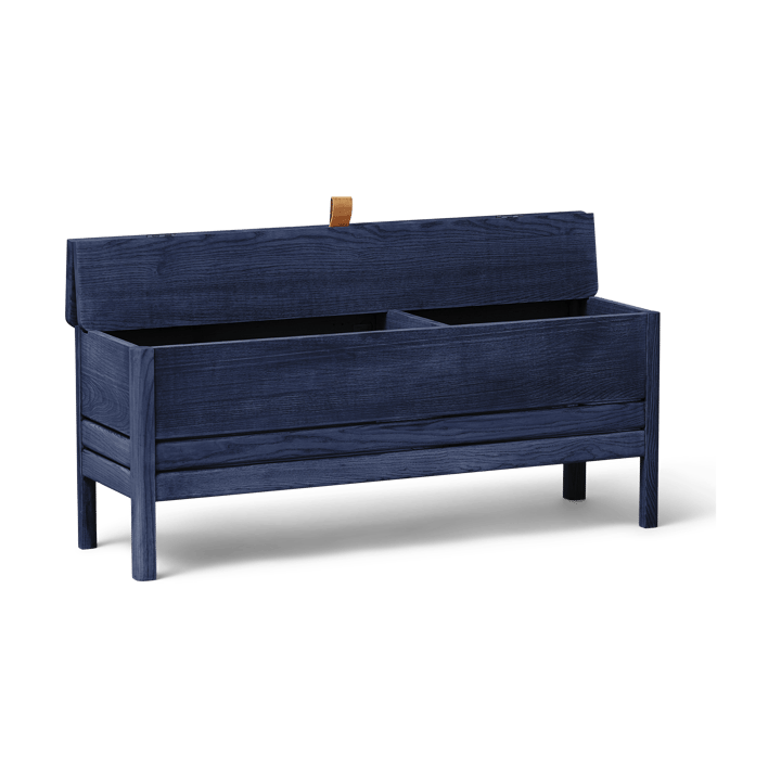 Banco con almacenamiento A Line 111 cm, Indigo Blue Special Edition Form & Refine