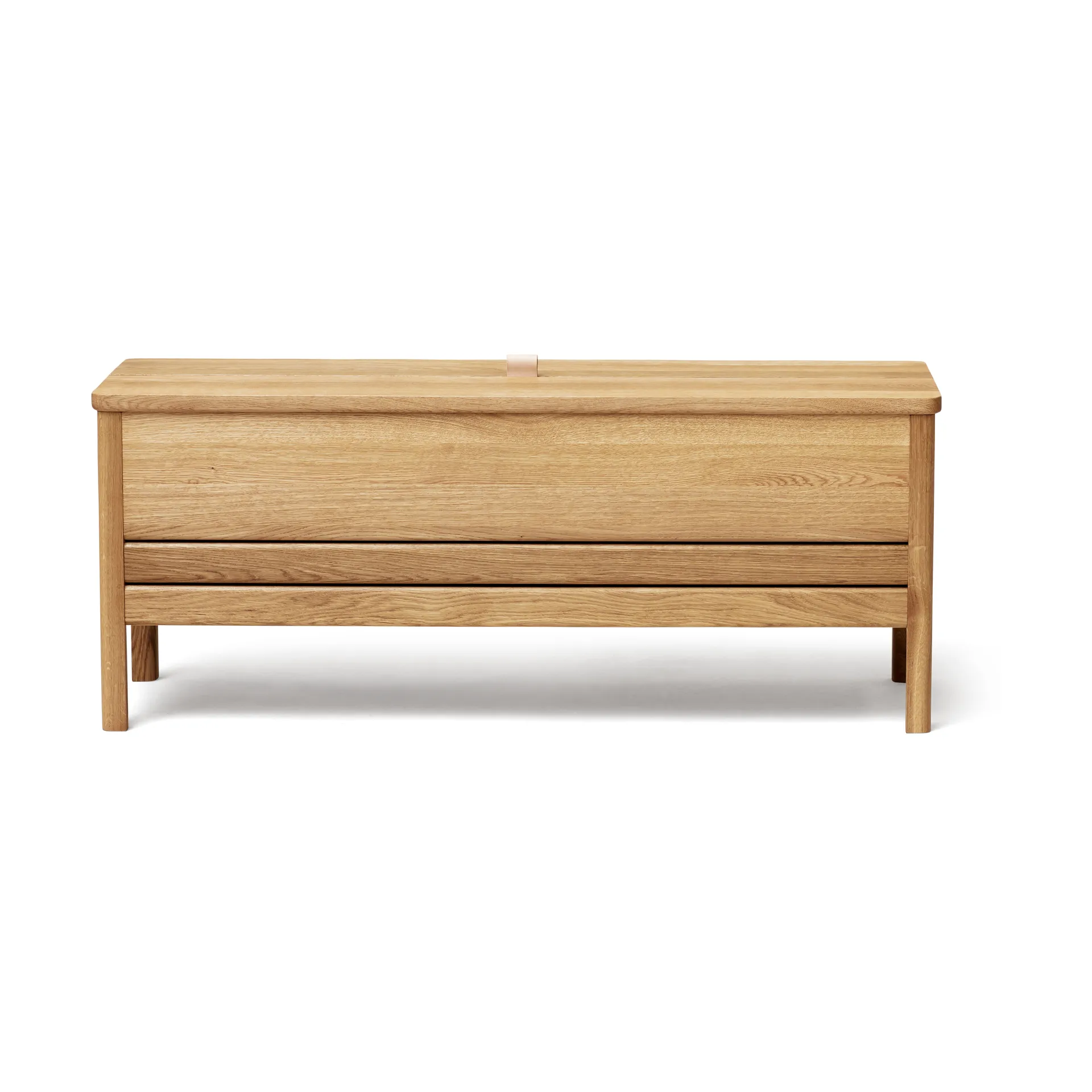 Banco con almacenamiento A Line 111 cm, Roble Form & Refine