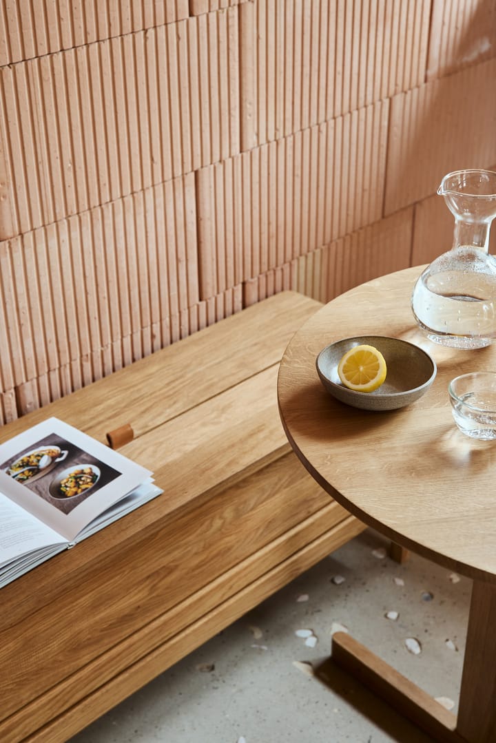Banco con almacenamiento A Line 111 cm, Roble Form & Refine