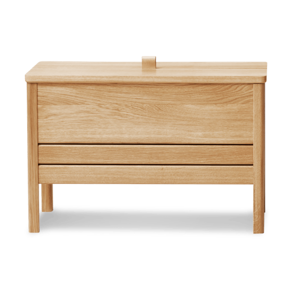 Banco con almacenamiento A Line 68 cm - Roble - Form & Refine