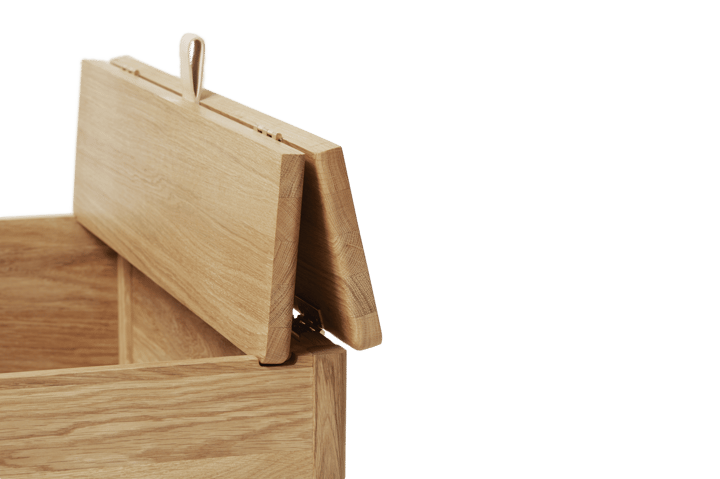 Banco con almacenamiento A Line 68 cm, Roble Form & Refine