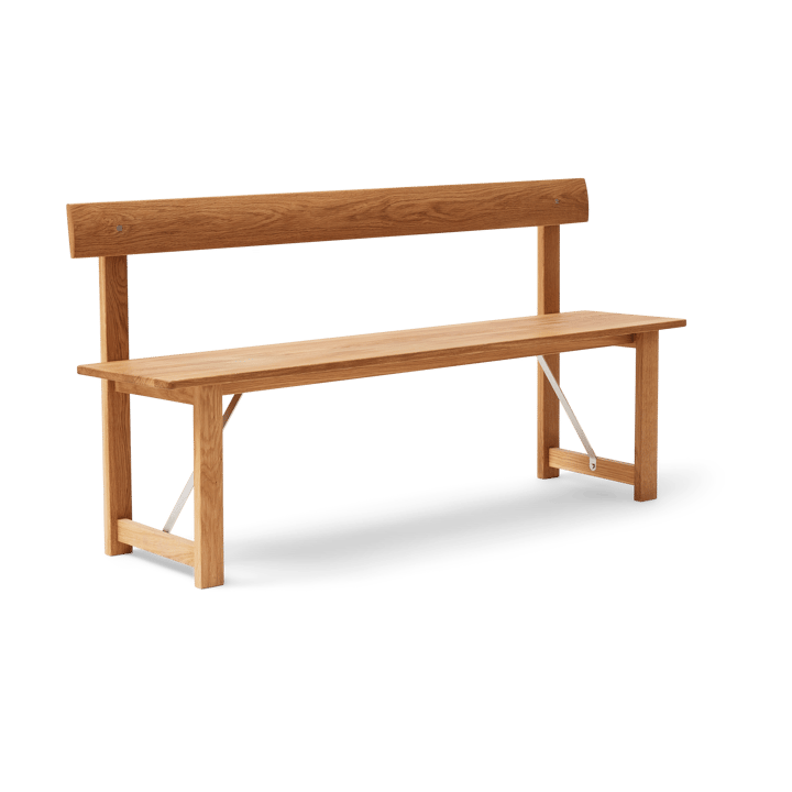 Banco Position 155 cm, Roble-acero Form & Refine