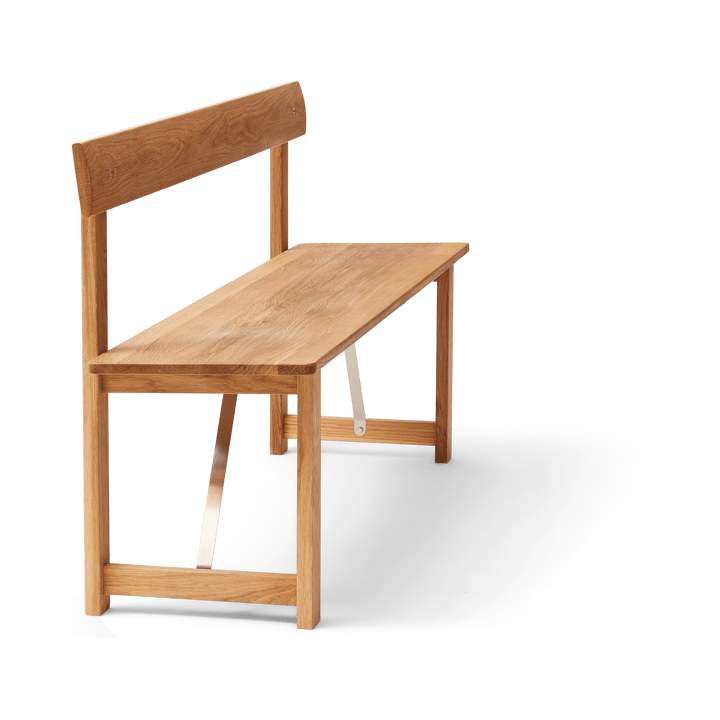 Banco Position 155 cm, Roble-acero Form & Refine