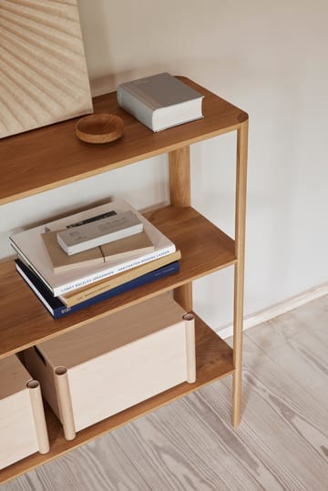 Caja de almacenaje Pillar M - Haya - Form & Refine