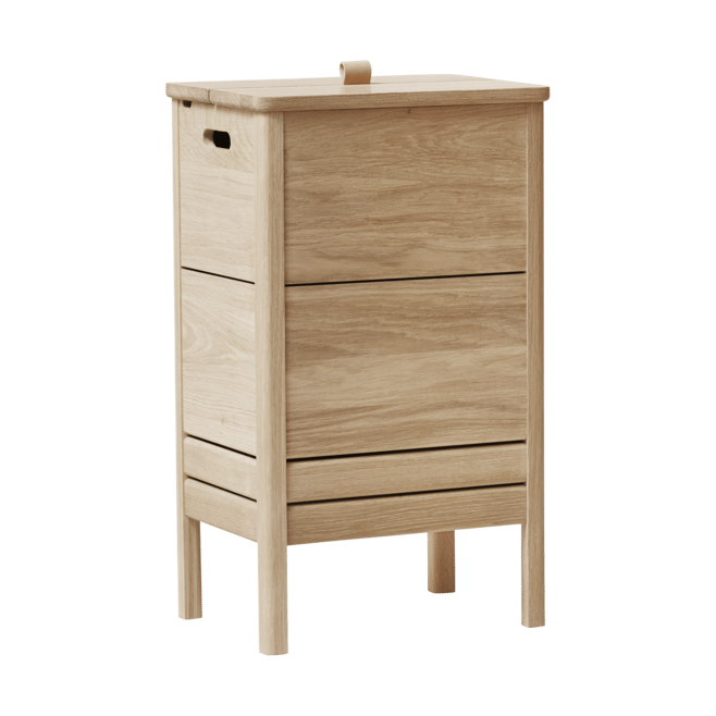 Cesto para ropa A Line - Roble blanco - Form & Refine