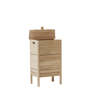 Cesto para ropa A Line - Roble blanco - Form & Refine