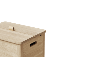 Cesto para ropa A Line - Roble blanco - Form & Refine