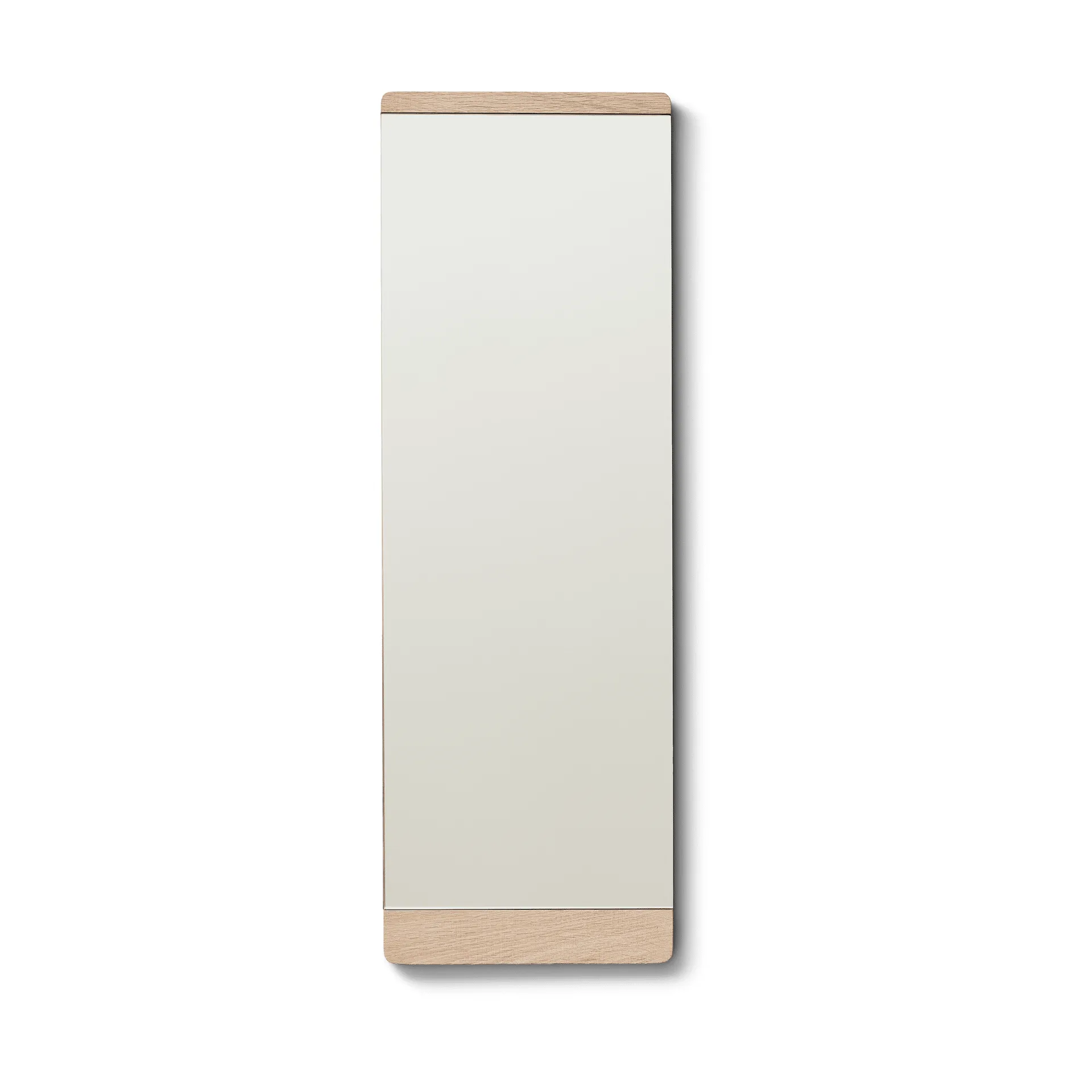 Espejo de pared Rim 35x110 cm, Roble blanco Form & Refine