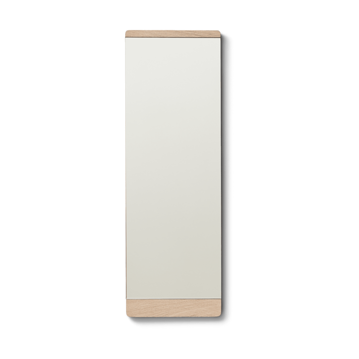 Espejo de pared Rim 35x110 cm - Roble blanco - Form & Refine