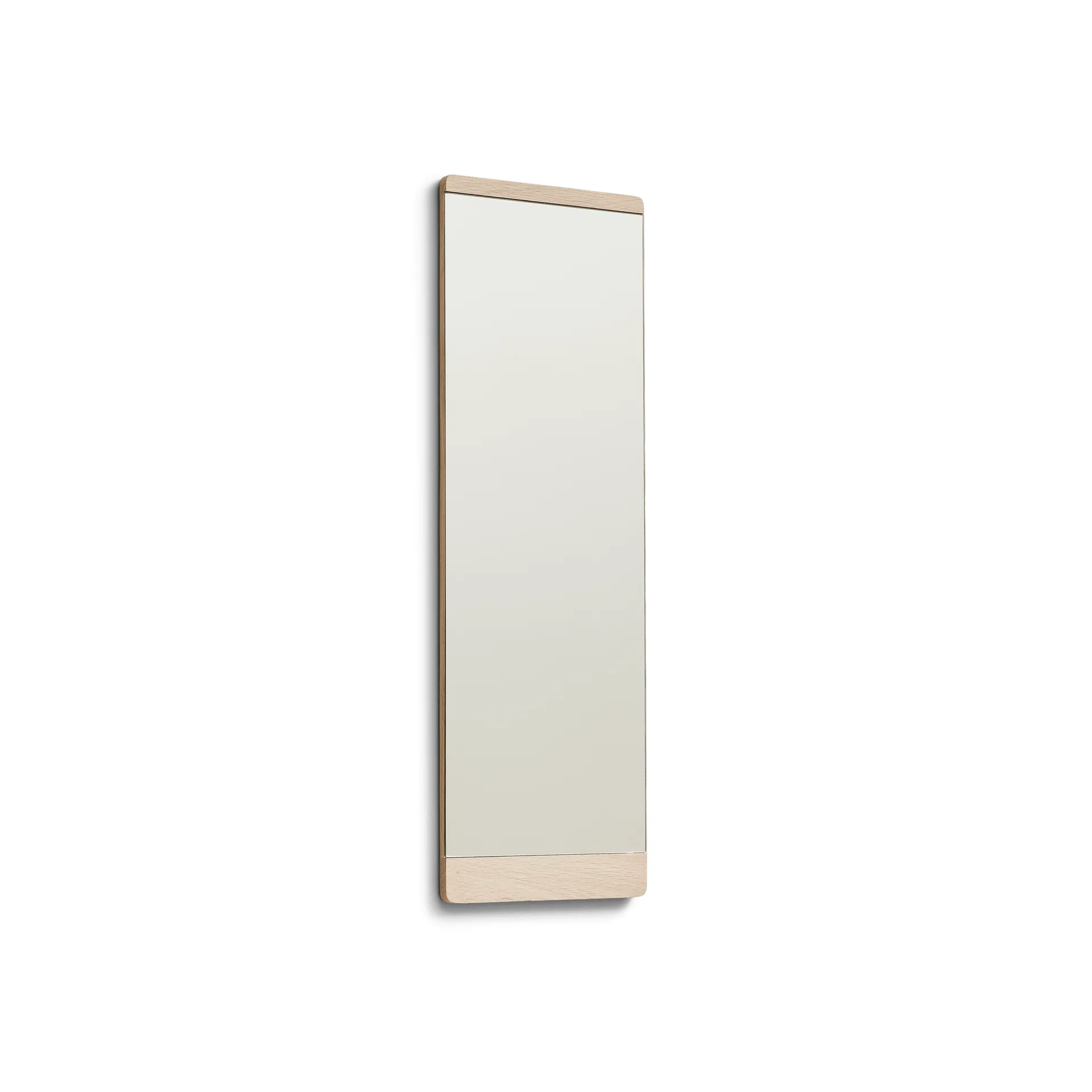 Espejo de pared Rim 35x110 cm, Roble blanco Form & Refine