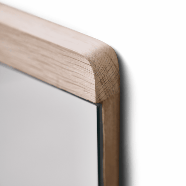 Espejo de pared Rim 35x110 cm, Roble blanco Form & Refine