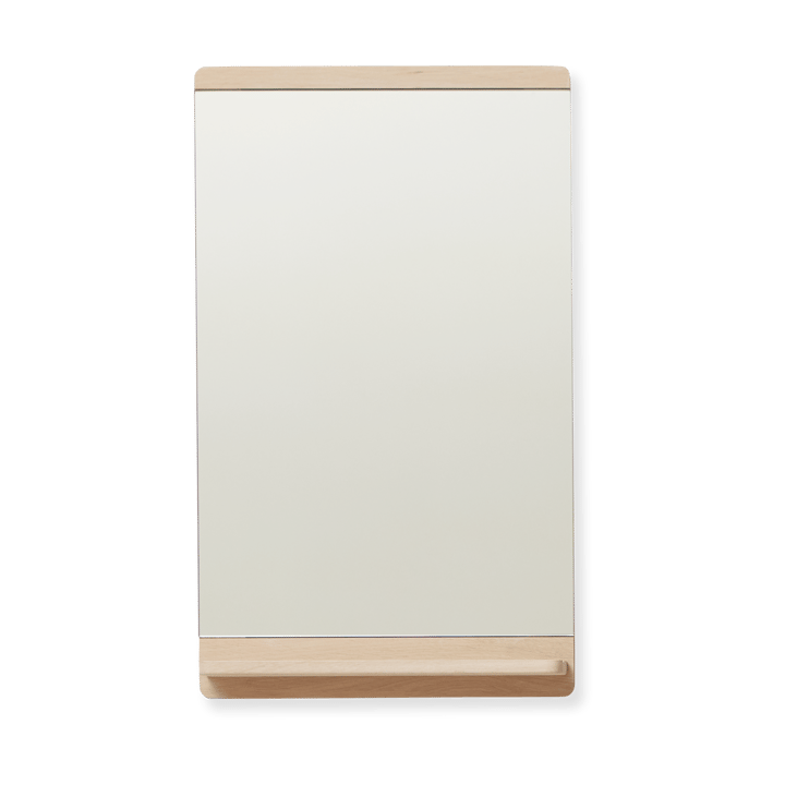 Espejo de pared Rim 40x68 cm - Roble blanco - Form & Refine