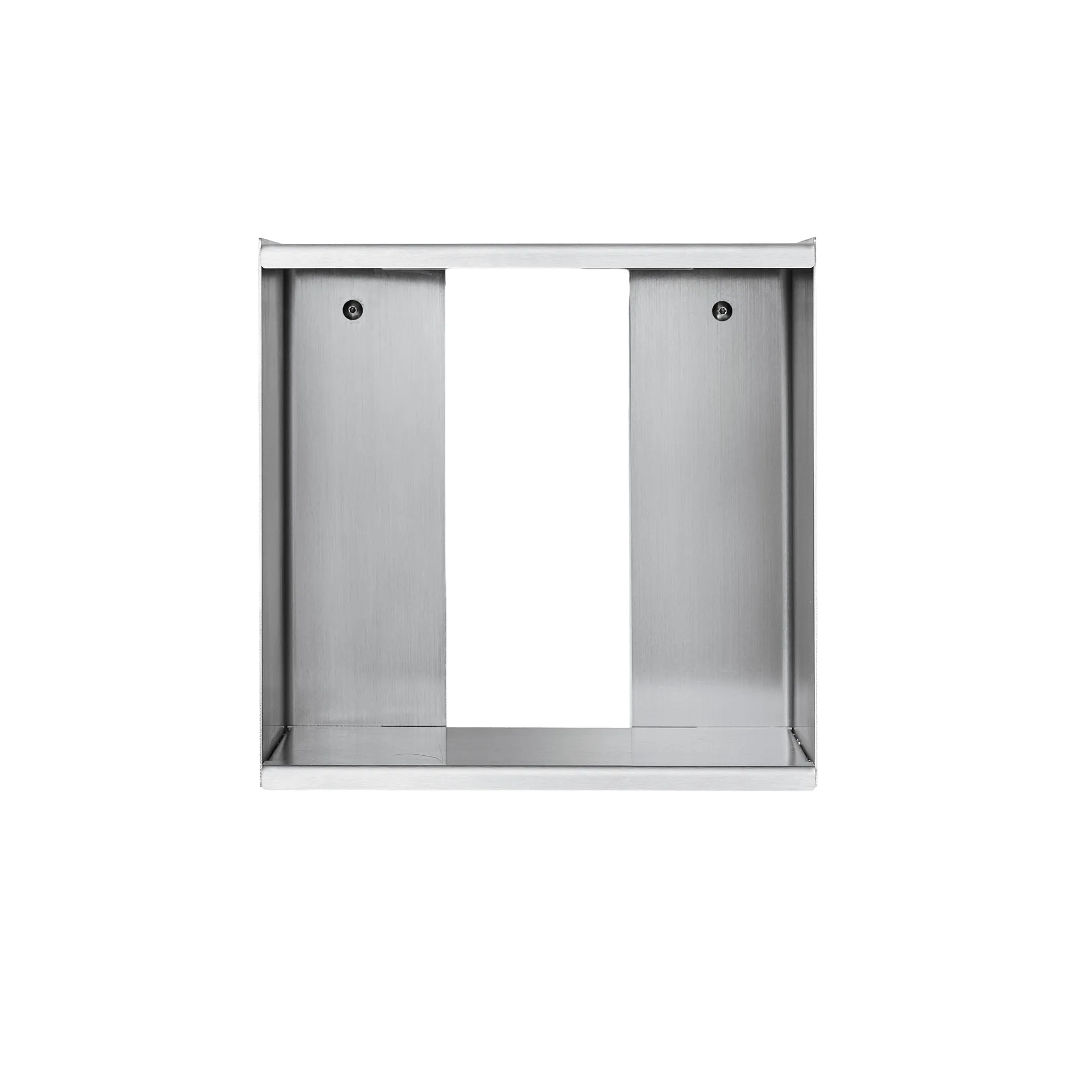 Estante de pared Taper Cube Box, Acero inoxidable, 34x35 cm Form & Refine