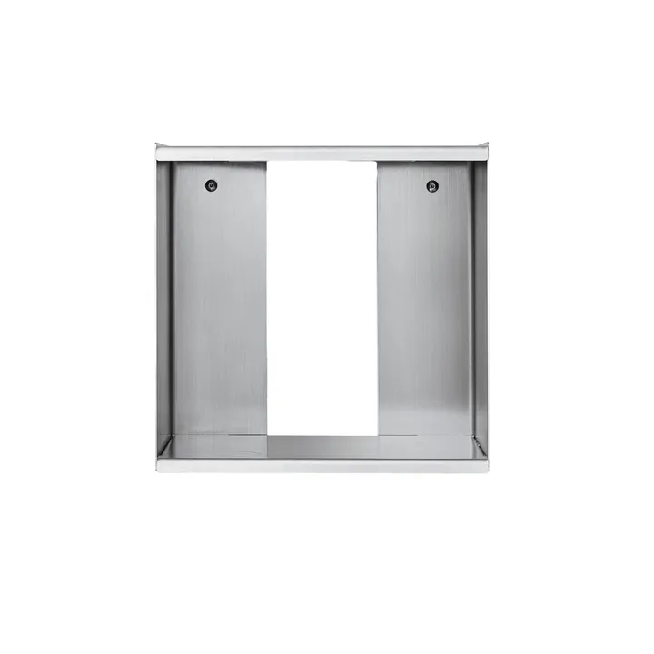 Estante de pared Taper Cube Box - Acero inoxidable, 34x35 cm - Form & Refine