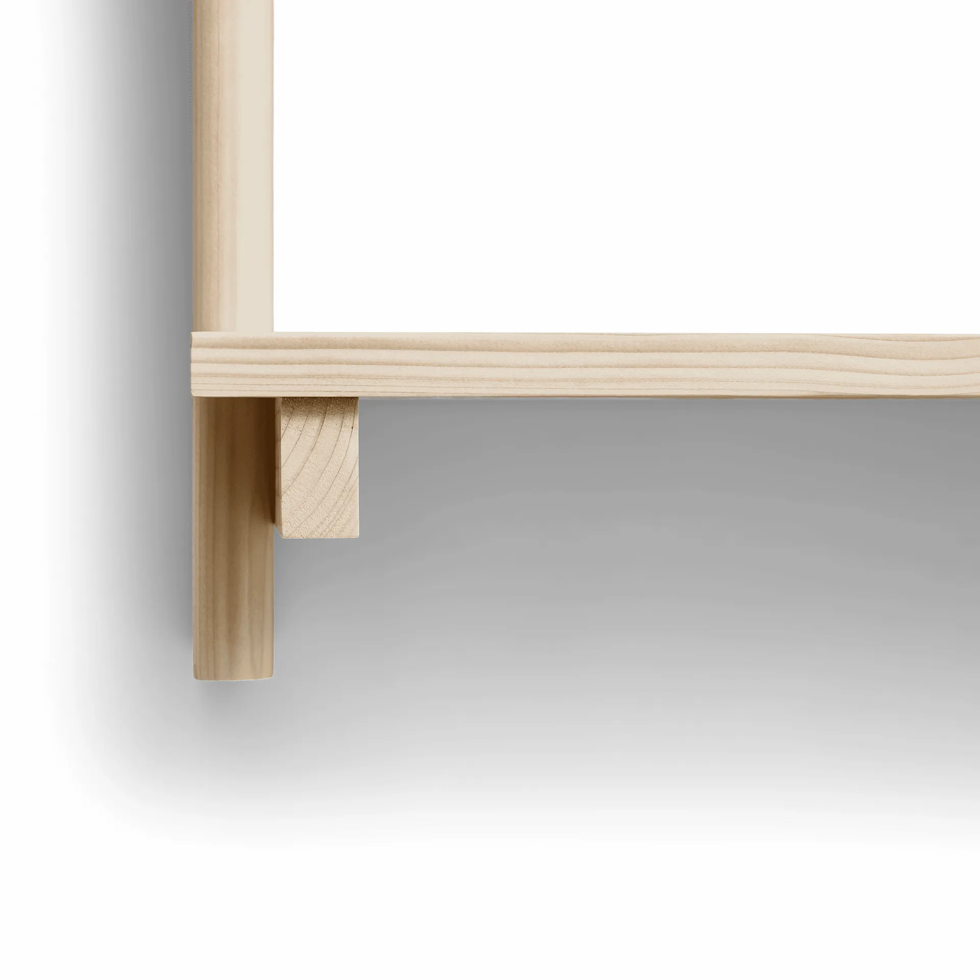 Estantería Beam de pared de 3 baldas, Pino Form & Refine