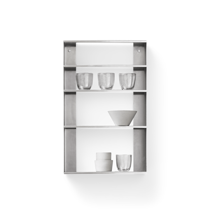 Estantería de almacenamiento Taper 40x65 cm, Acero inoxidable Form & Refine