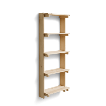 Estantería de pared Beam de 5 baldas - Pino - Form & Refine