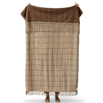 Manta Aymara 130x190 cm - New square brown - Form & Refine