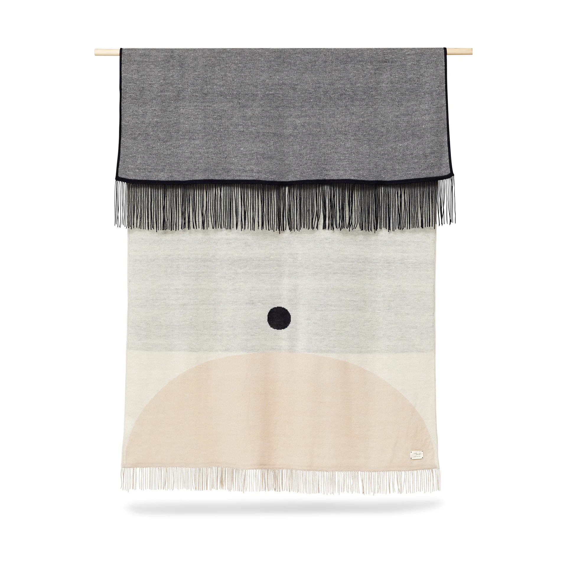 Manta Aymara 130x190 cm, Pattern cream Form & Refine