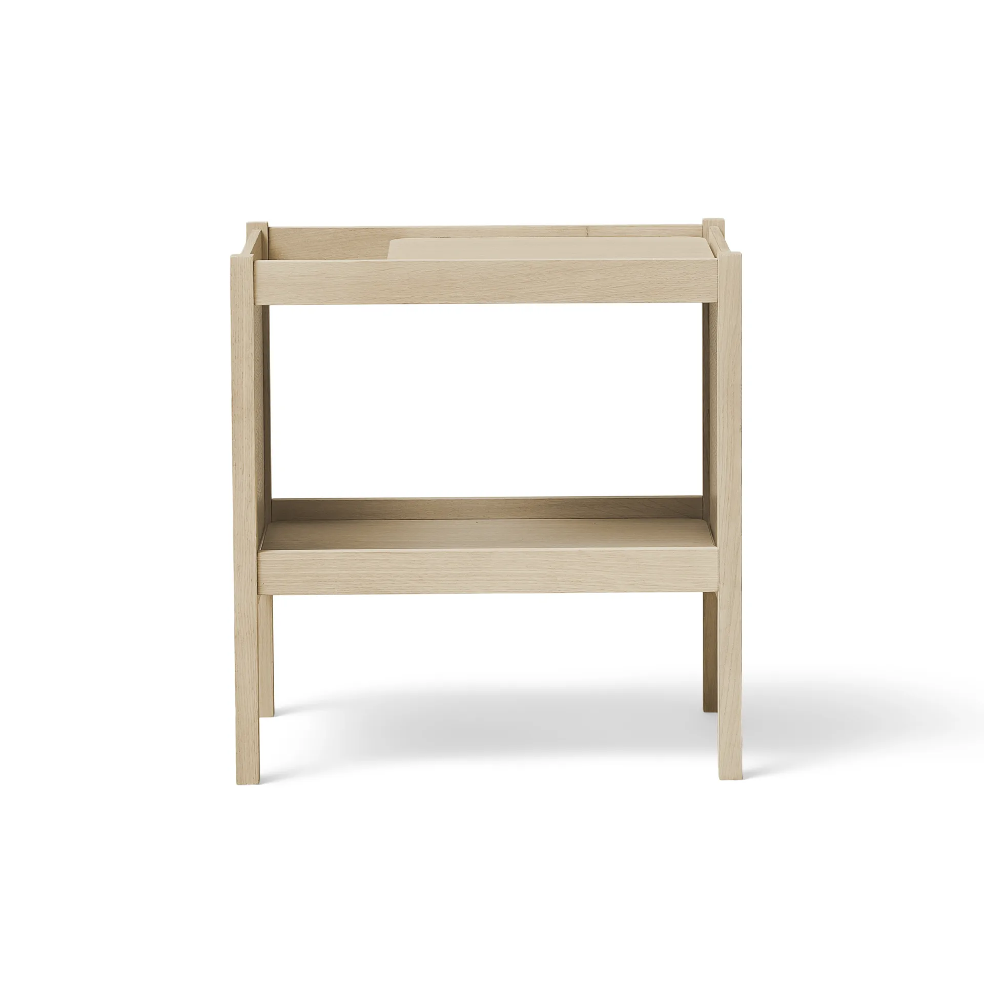 Mesa auxiliar Journal 29x43 cm, Roble blanco Form & Refine