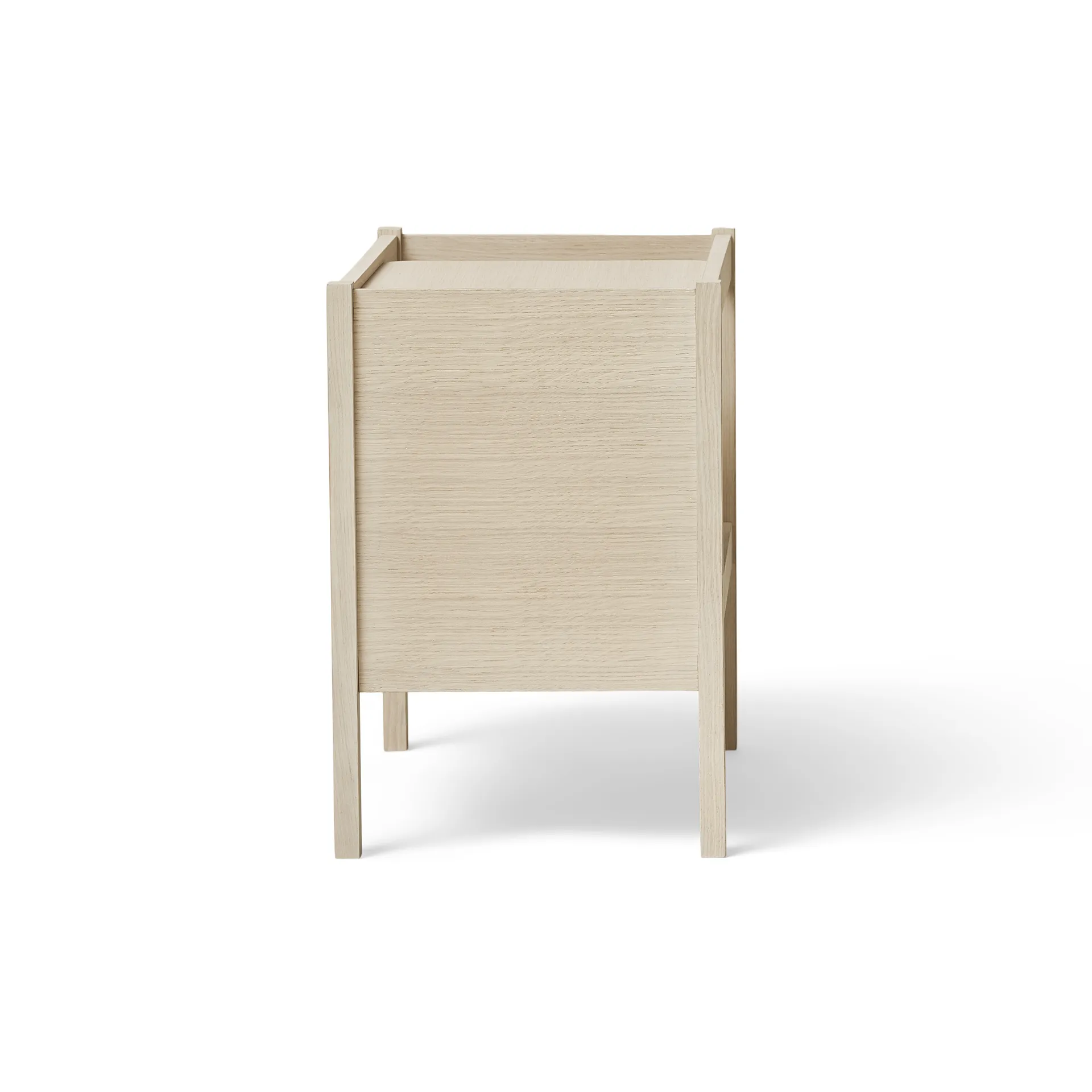 Mesa auxiliar Journal 29x43 cm, Roble blanco Form & Refine