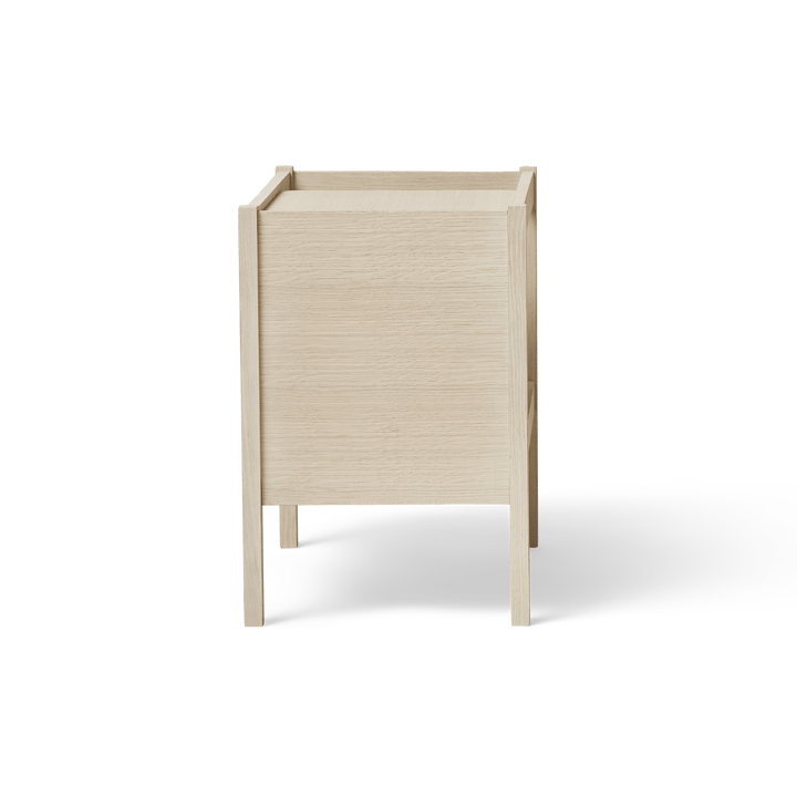 Mesa auxiliar Journal 29x43 cm, Roble blanco Form & Refine