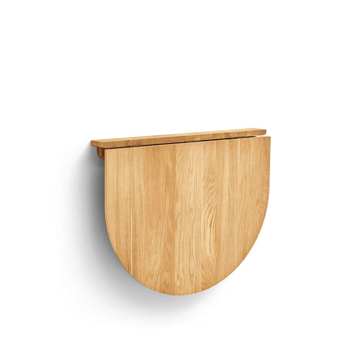 Mesa plegable de pared Trefoil, Roble Form & Refine
