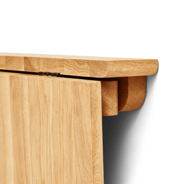 Mesa plegable de pared Trefoil - Roble - Form & Refine