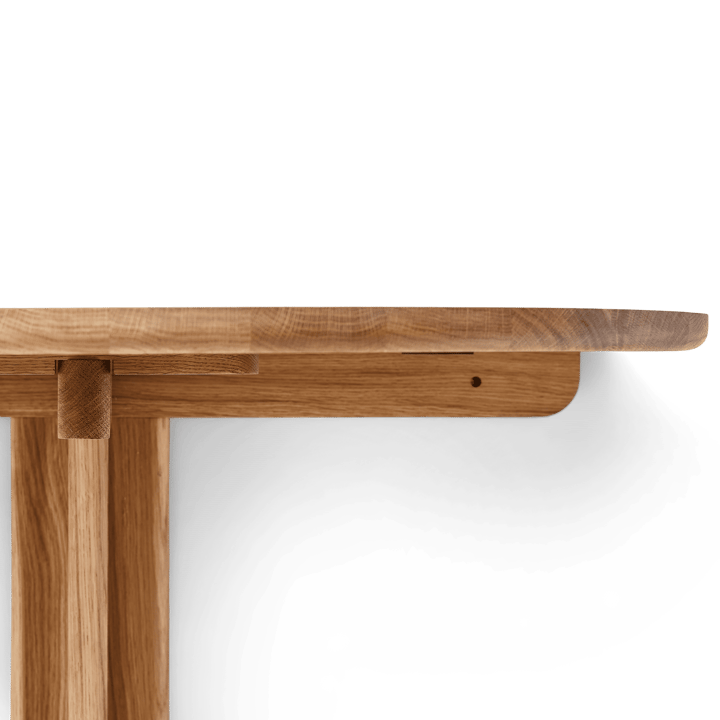 Mesa plegable de pared Trefoil, Roble Form & Refine