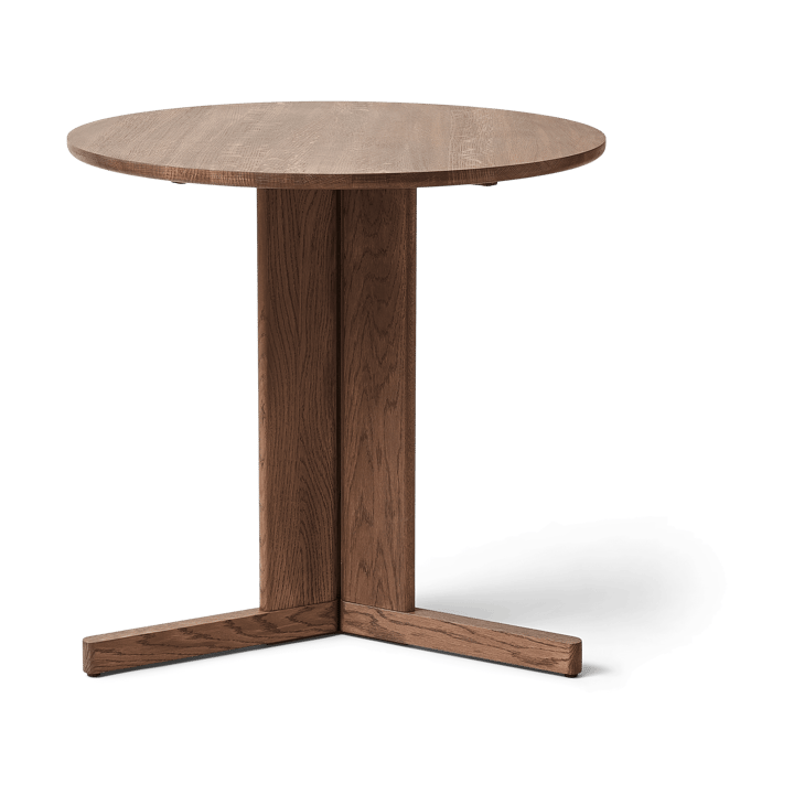 Mesa Trefoil Ø75 cm - Roble ahumado - Form & Refine