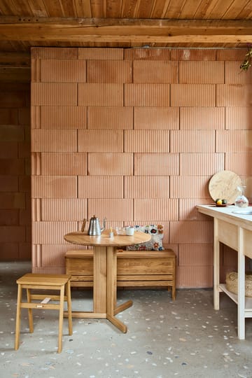 Mesa Trefoil Ø75 cm - Roble - Form & Refine