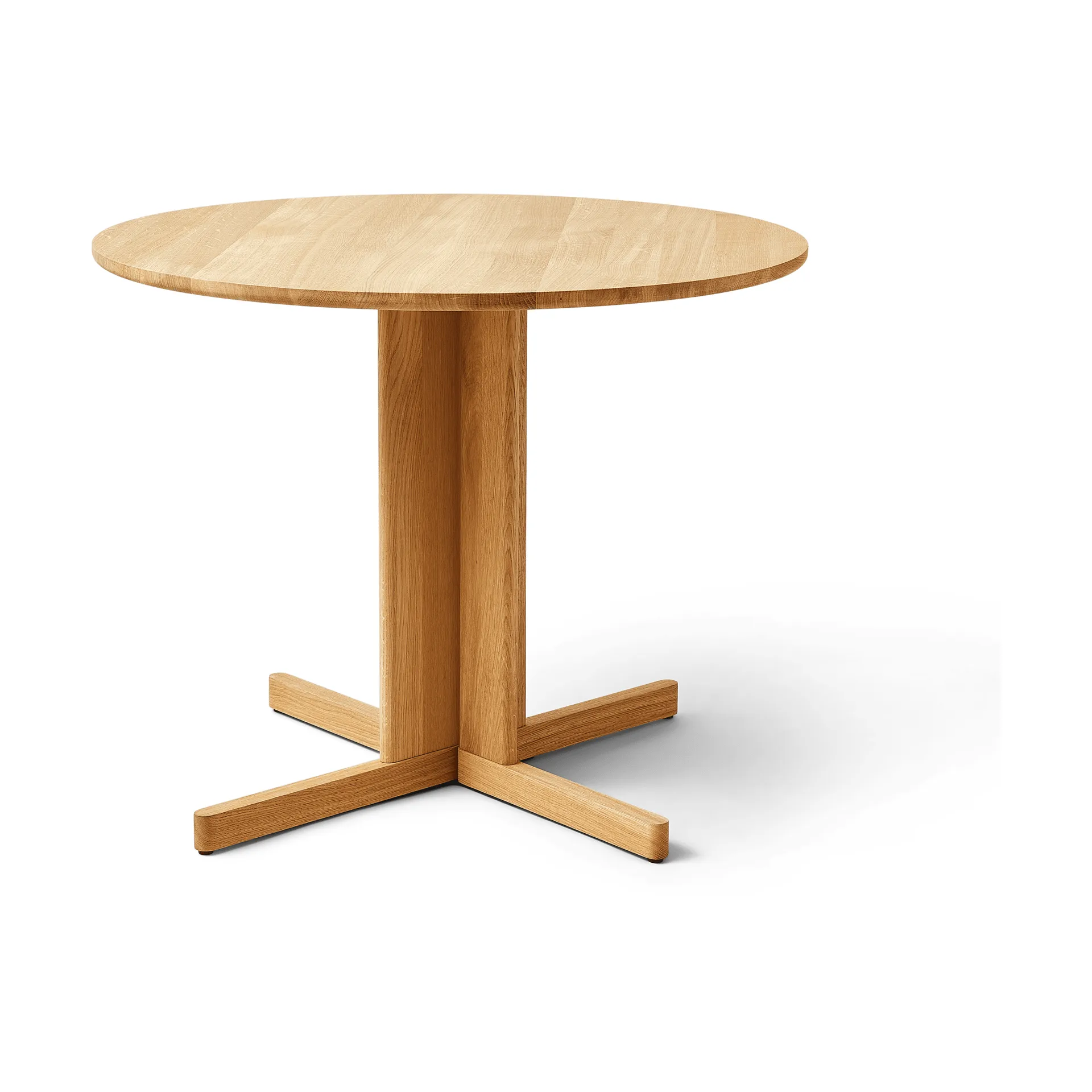 Mesa Trefoil Ø90 cm, Roble Form & Refine