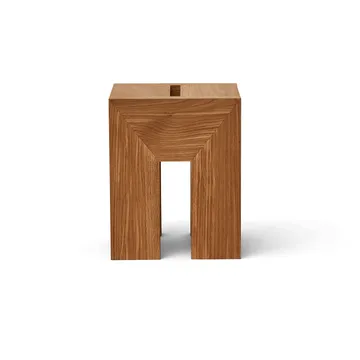 Monolith mesa auxiliar - Roble, 29x29x36 cm - Form & Refine