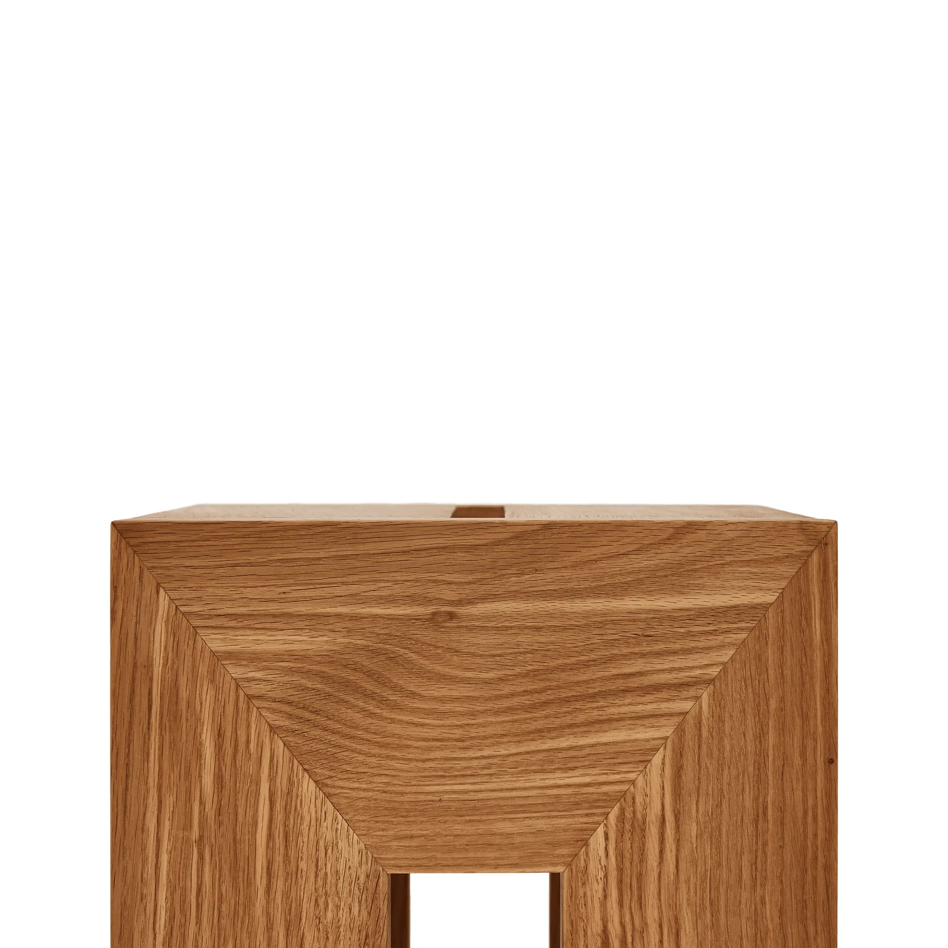 Monolith mesa auxiliar, Roble, 29x29x36 cm Form & Refine