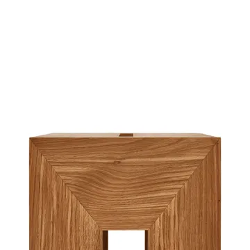 Monolith mesa auxiliar - Roble, 29x29x36 cm - Form & Refine